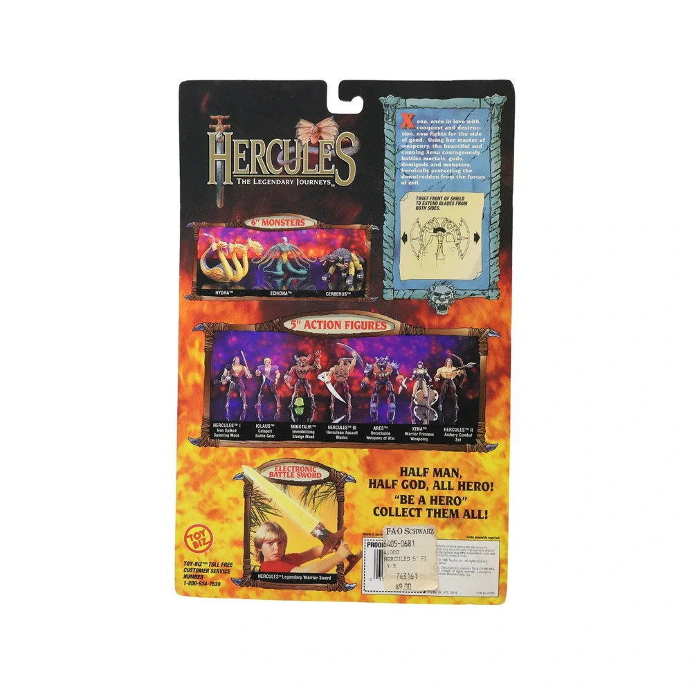 1996 Toy Biz Hercules Legendary Journeys Xena And Xena II 5